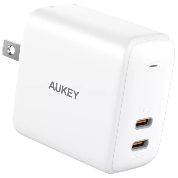 USB充電器 Swift Duo 40W PD対応 折りたたみ式 [USB-C 2ポート] ホワイト