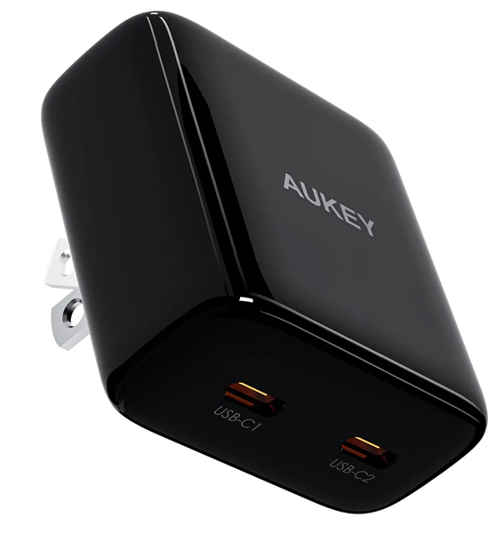 USB充電器 Minima Duo 35W [USB-C 2ポート] ブラック