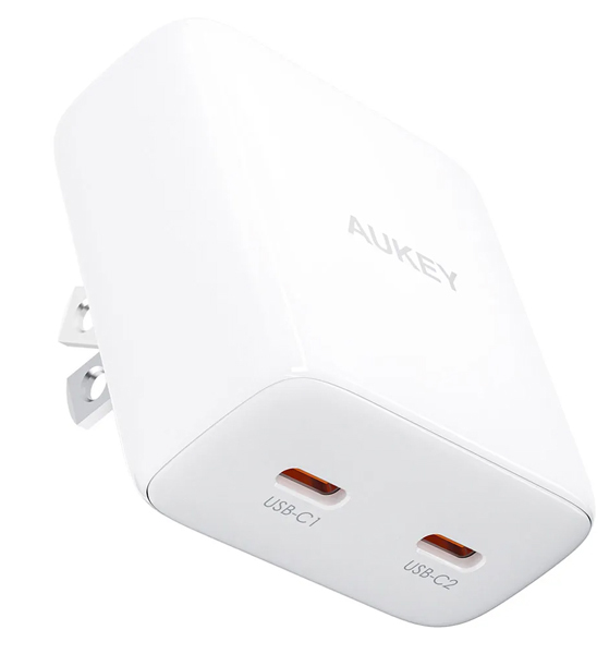 USB充電器 Minima Duo 35W [USB-C 2ポート] ホワイト