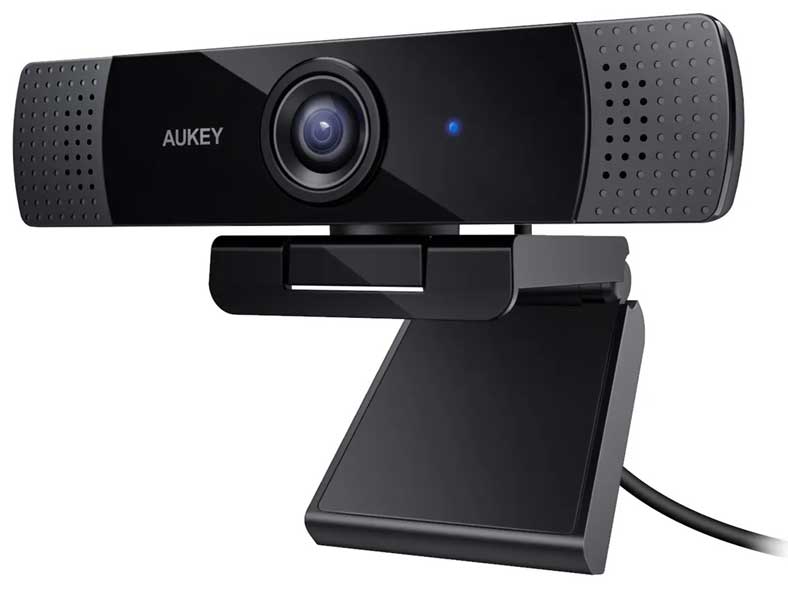 ウェブカメラ FHD 1080p Live Streaming Camera マイク内蔵 広角レンズ