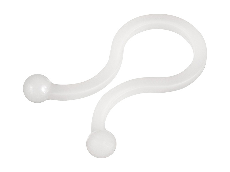 ケーブルクリップ25個入り 結束径11mm ホワイト