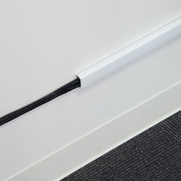 壁用フラットモール ストレート両面テープ付1m 幅22mm 木目