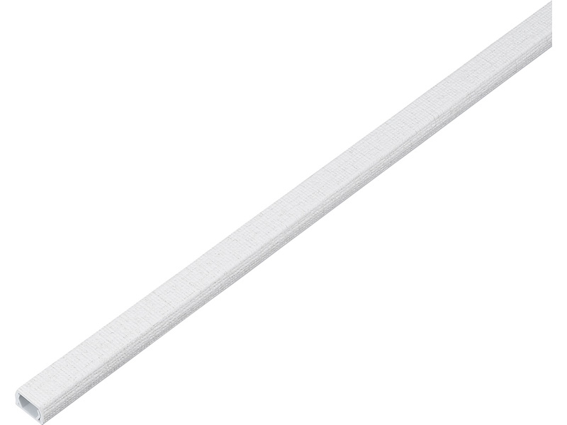 壁用フラットモール ストレート両面テープ付1m 幅16mm 織目