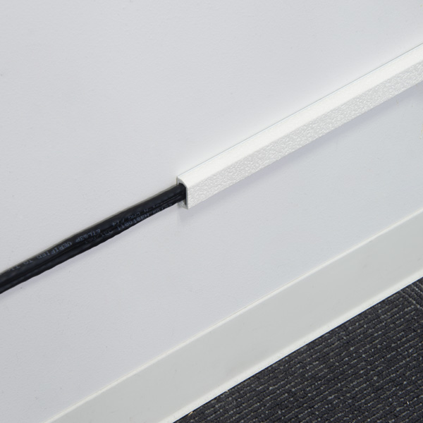 壁用フラットモール ストレート両面テープ付1m 幅26mm 石目