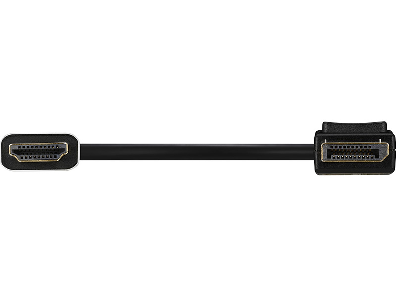 DP-HDMI変換ケーブル 2m ブラック