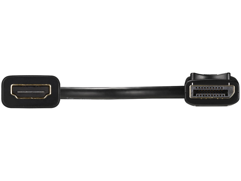 DisplayPort-HDMI変換アダプタ ブラック