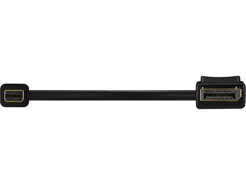 DPケーブル DPver1.2a認証品 minDP-DP 2m ブラック