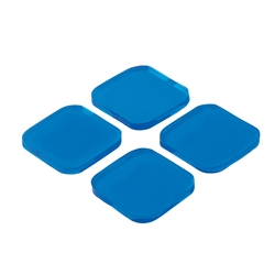 耐震ジェルマット 四角 40mm×40mm×5mm 4枚入