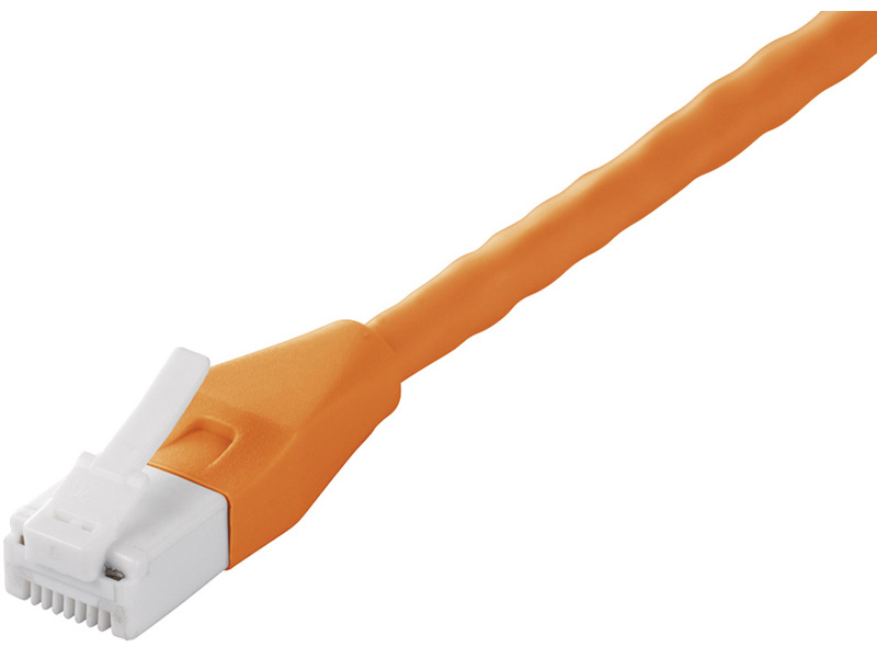 ツメの折れないCat5e LANケーブル 10m オレンジ