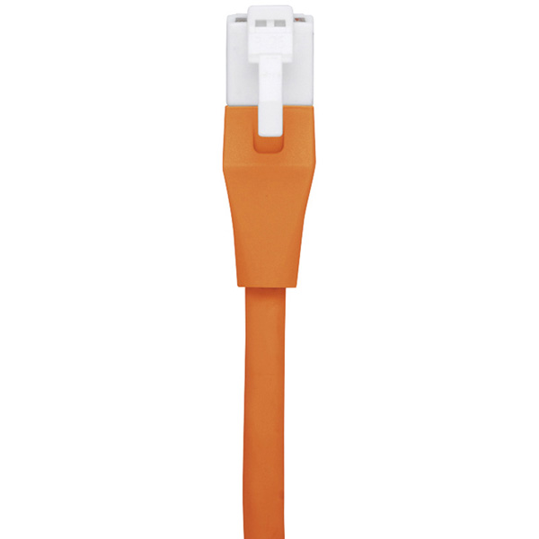 ツメの折れないCat5e LANケーブル 2m オレンジ