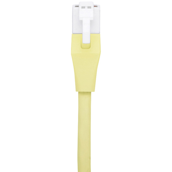 ツメの折れないCat5e LANケーブル 7m ライトイエロー