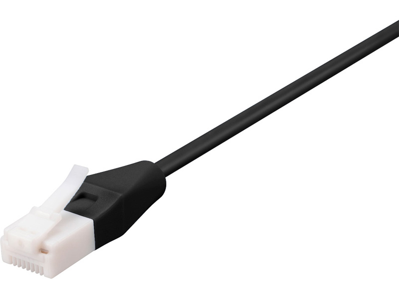 ツメ折れないCat5e LANケーブル やわらか 5m ブラック