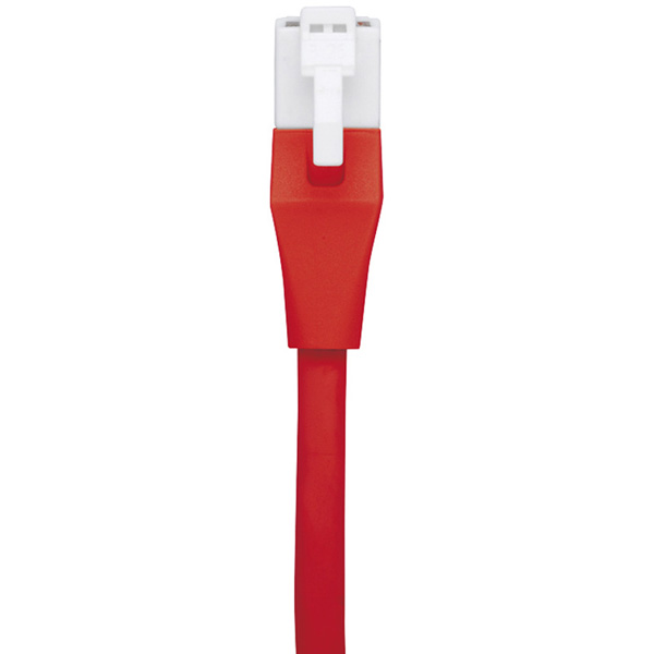 ツメの折れないCat6 LANケーブル 1m レッド