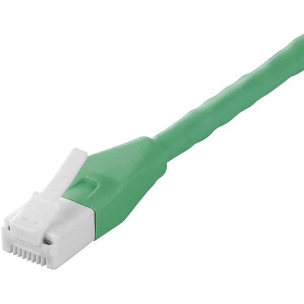 ツメの折れないCat6 LANケーブル 2m グリーン