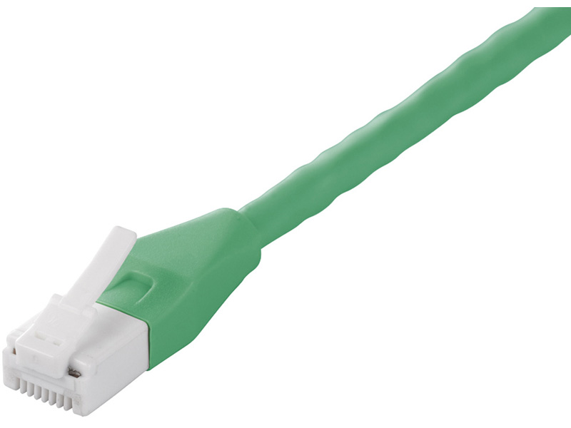ツメの折れないCat6 LANケーブル 5m グリーン