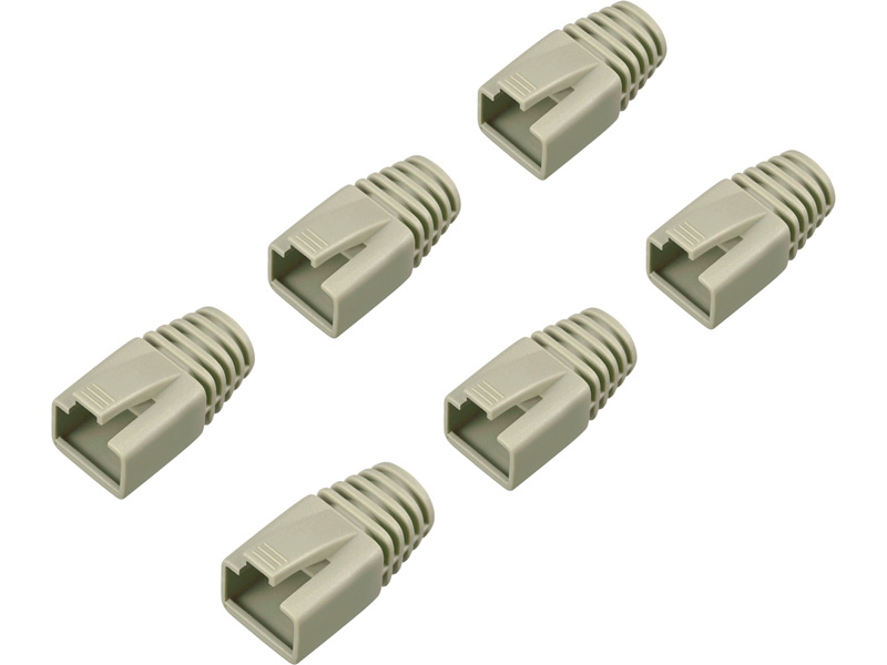 先付け用コネクター保護カバー6個入り ベージュ