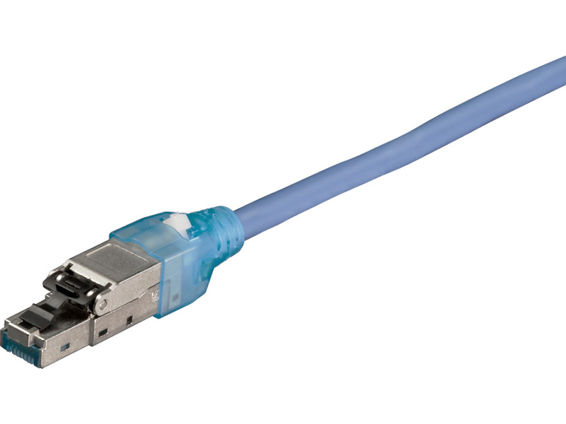 Cat6A用STPタイプLANコネクター（工具不要）