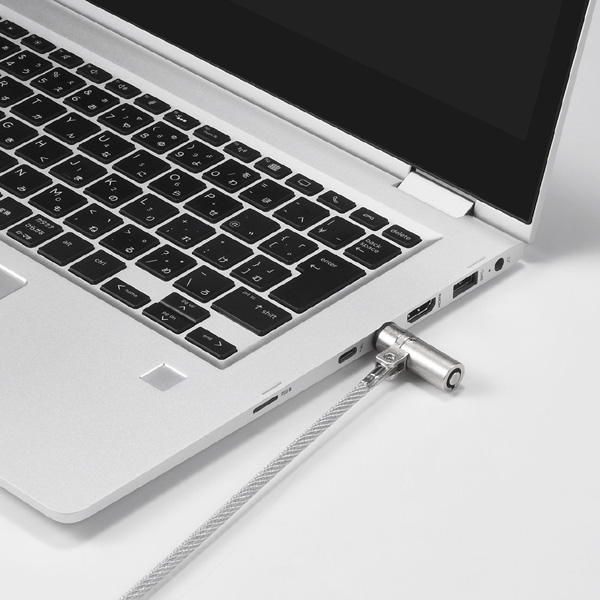 シリンダー錠タイプワイヤーロック Nanoスロット対応 マスターキー仕様