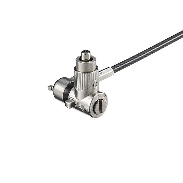 シリンダー錠タイプワイヤーロック 3種スロット対応マスターキー仕様