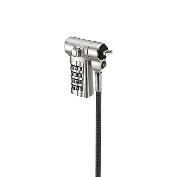 4桁ダイヤル錠+ワイヤー付