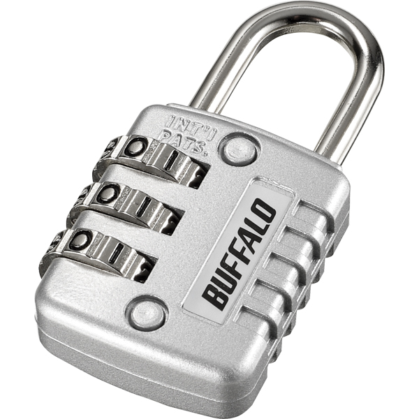 3桁ダイヤル式南京錠