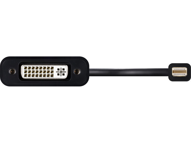 miniDisplayPort-DVI変換アダプタ ブラック