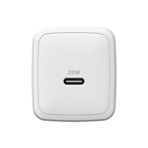PD20W対応AC充電器 USB Type-C×1ポート ホワイト