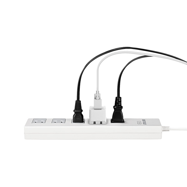 PD20W対応AC充電器 USB Type-C×1/A×1 2ポート ホワイト