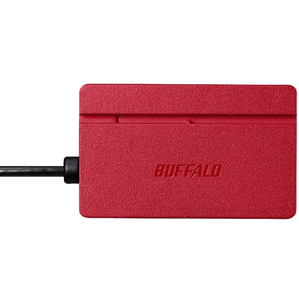 USB2.0 マルチカードリーダー/ライター スタンダードモデル レッド