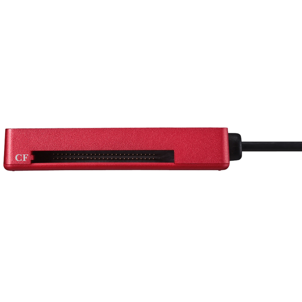 USB2.0 マルチカードリーダー/ライター スタンダードモデル レッド