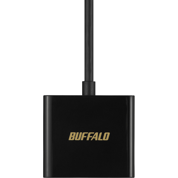 USB3.2 Gen1 Type-C カードリーダー SD/microSD用 ブラック