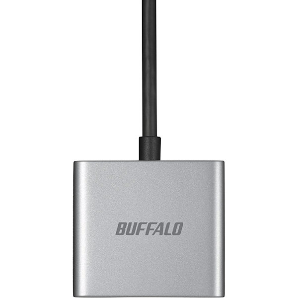 USB3.2 Gen1 Type-C カードリーダー SD/microSD用 シルバー