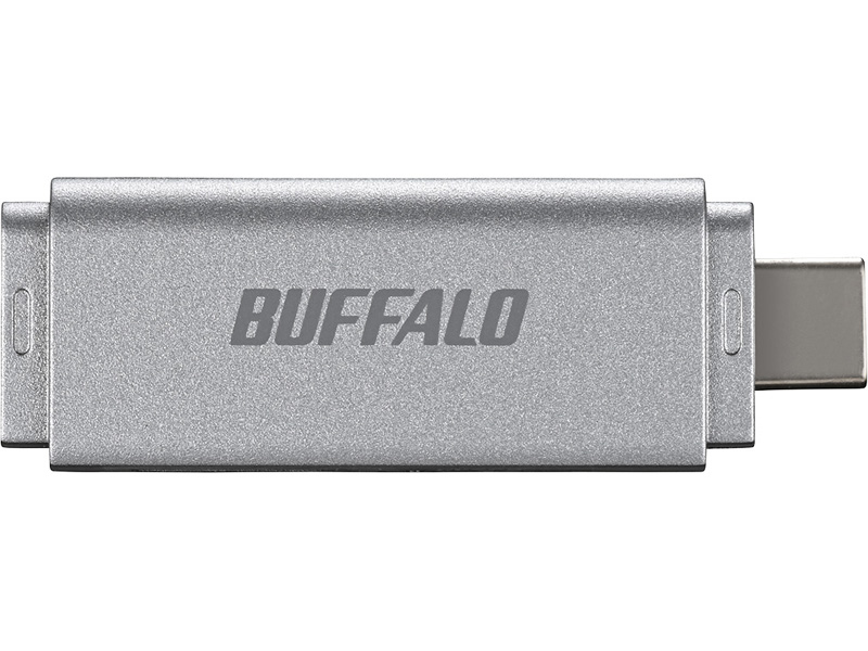 USB3.0 Type-C接続 カードリーダー SD用直挿し シルバー