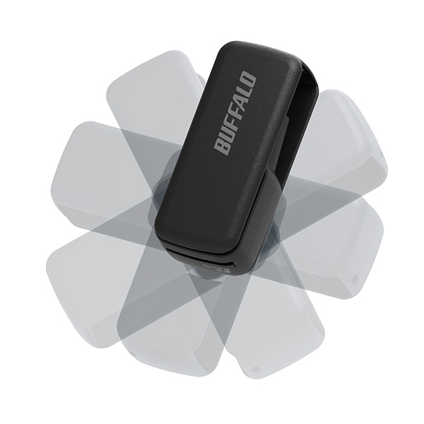 Type-C接続 USB3.2 microSD専用カードリーダ ブラック