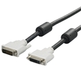 ディスプレイ延長ケーブル DVI-Dオス:DVI-Dメス コア付 2.0m