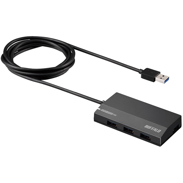 USB3.0 スタンダード 4ポート セルフパワーハブ