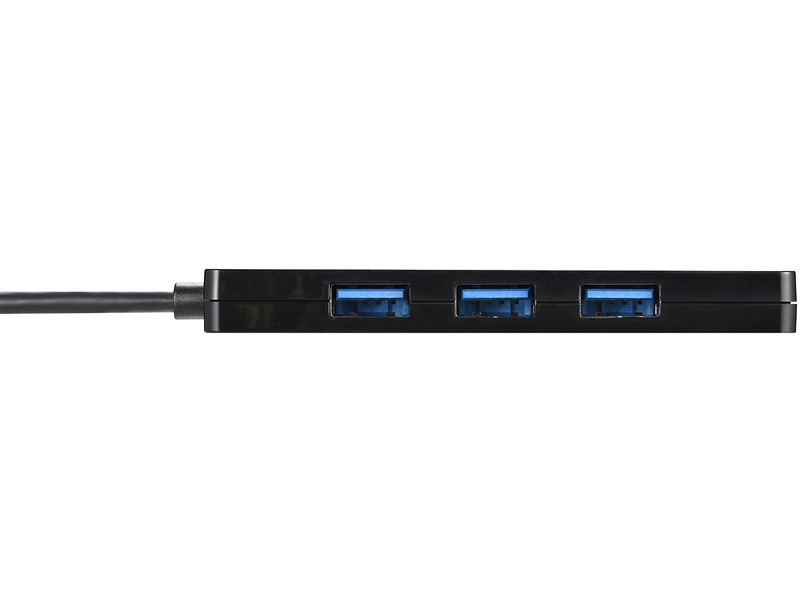 USB3.1（Gen1） Type-C 4ポート バスパワーハブ ブラック