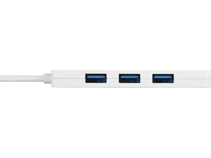 USB3.1（Gen1） Type-C 4ポート バスパワーハブ ホワイト