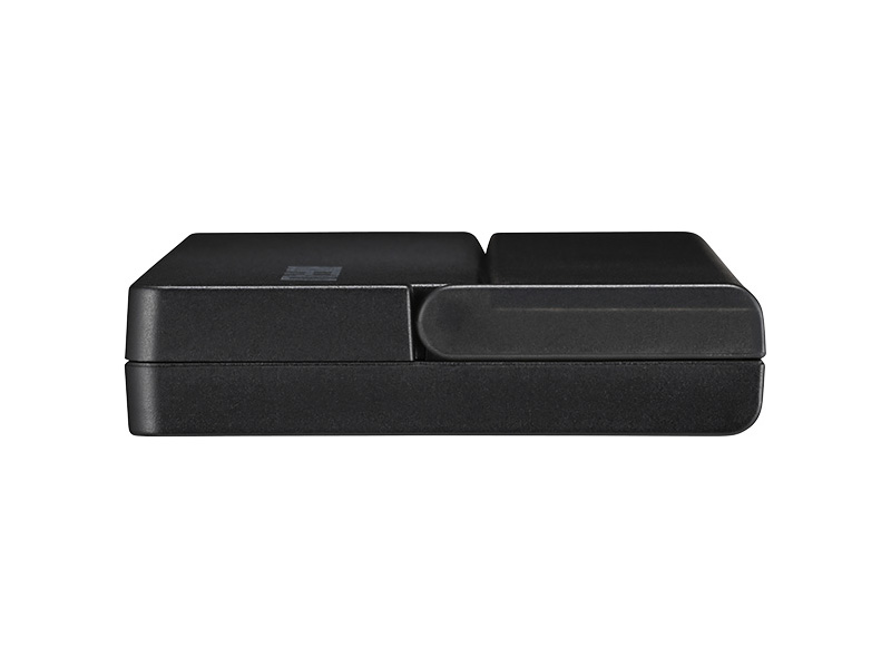 USB3.1(Gen1) Type-C バスパワーハブ 4ポート ケーブル収納 ブラック