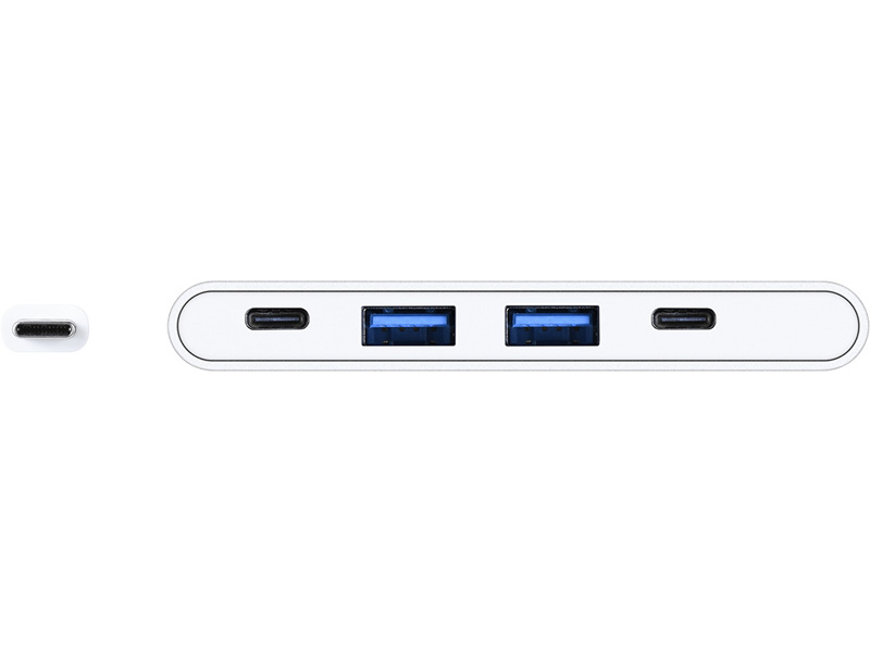 USB 3.2(Gen 2)バスパワー4ポートPD対応ハブ ホワイト