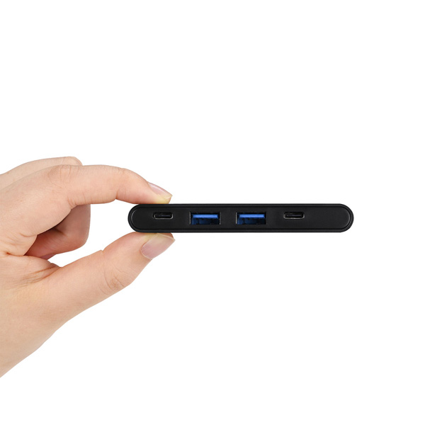 USB 3.2(Gen 2)バスパワー4ポートPD対応ハブ ホワイト