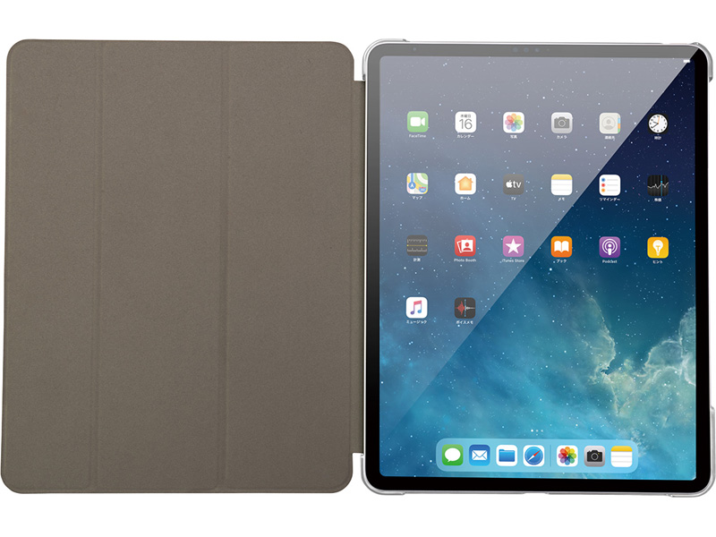 iPad Pro 11インチ用ハイブリッドマットレザーケース カーキー