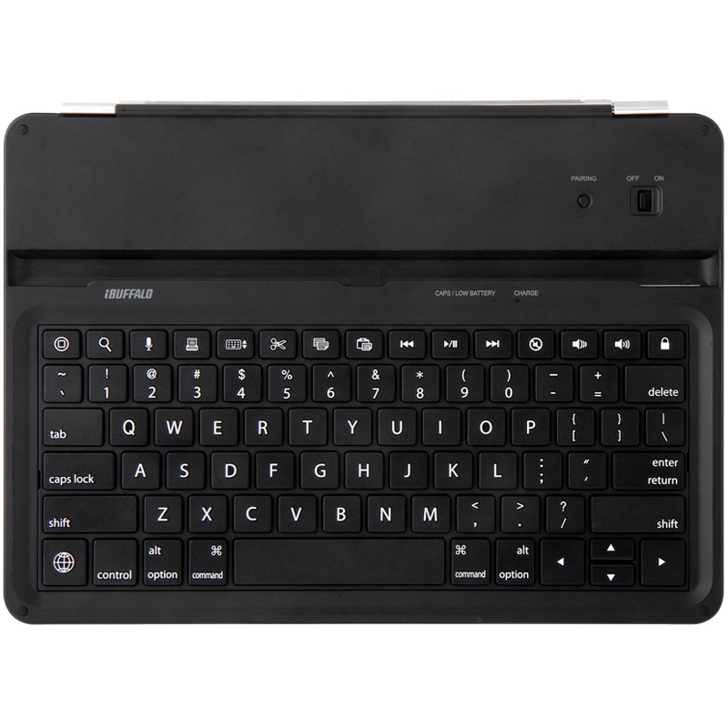 iPad Air用 Bluetooth3.0対応 キーボード ケース一体型 ブラック