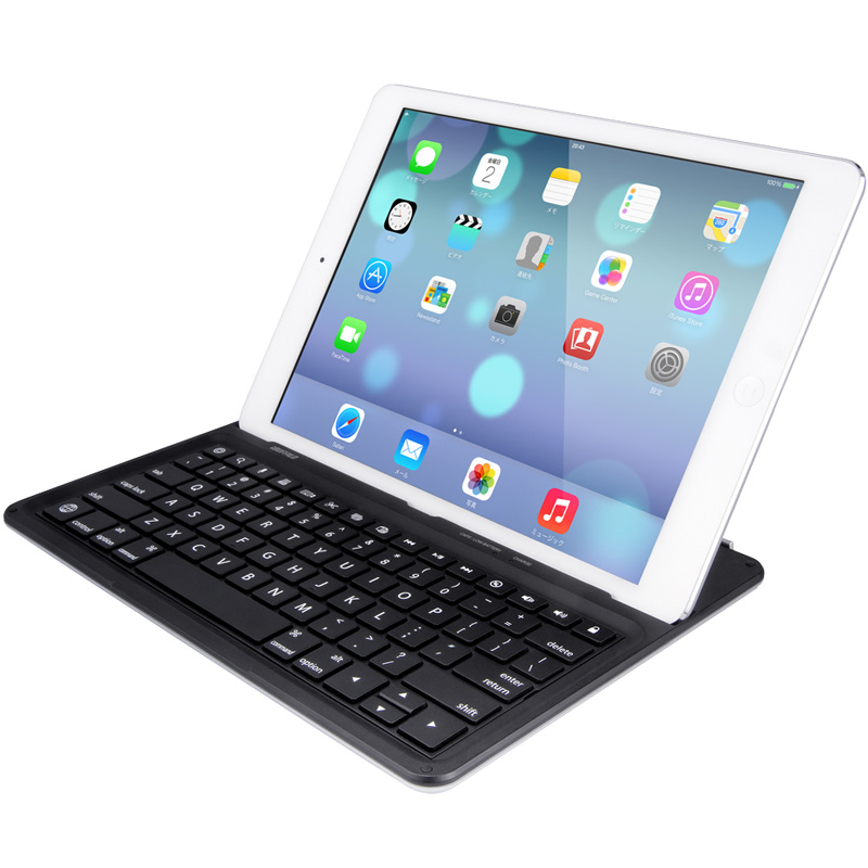iPad Air用 Bluetooth3.0対応 キーボード ケース一体型 ブラック