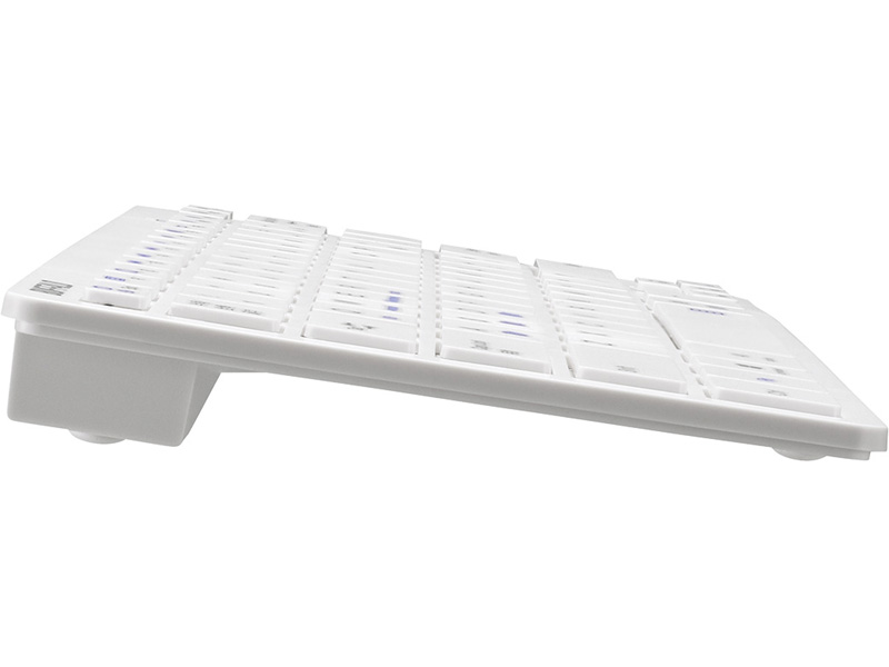 Bluetooth 3.0対応 コンパクトキーボード ホワイト