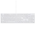 フルキーボード USB接続 パンタグラフ Macモデル ホワイト