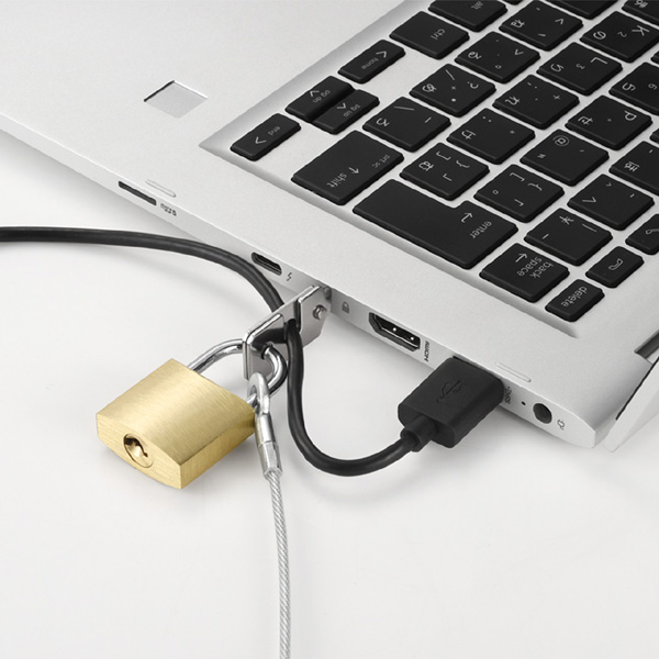 南京錠+ワイヤーセット