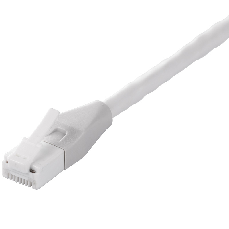 ツメの折れないLANケーブル カテゴリー5e ストレート スタンダード 2m ホワイト