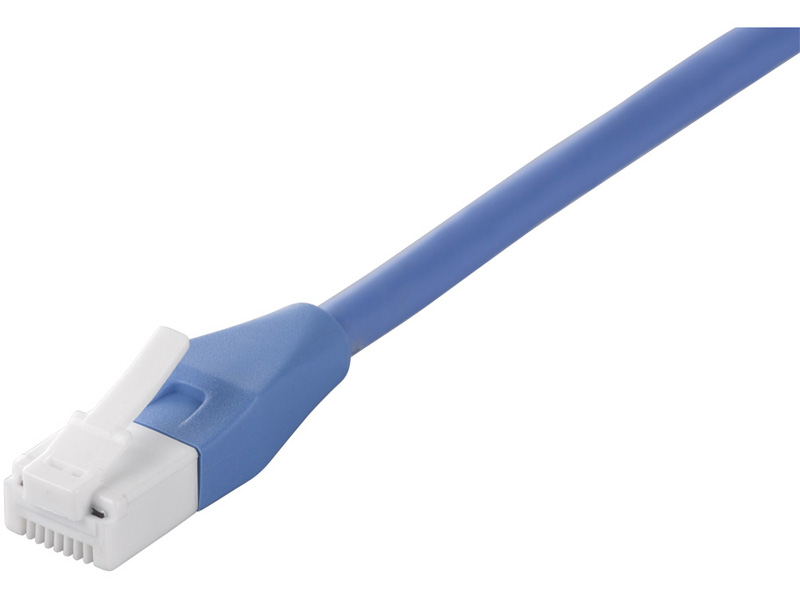 Cat5e ツメの折れないLANケーブル 標準 ストレート 50m ブルー