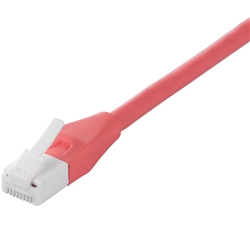 ツメの折れないLANケーブル カテゴリー6 ストレート スタンダード 1.5m ピンク
